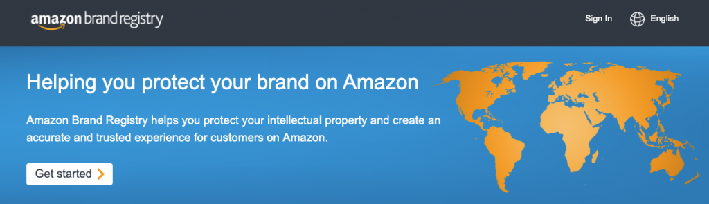 amazon brand registry