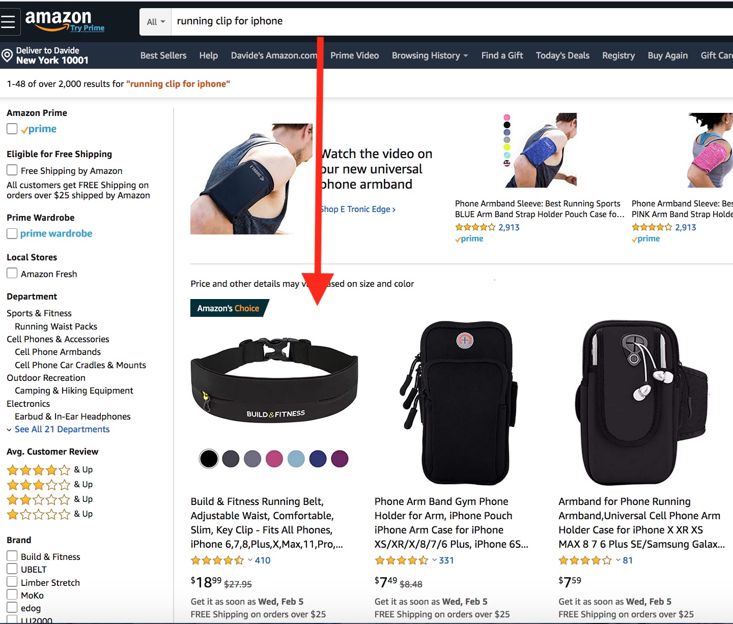 product rank amazon choice external traffic