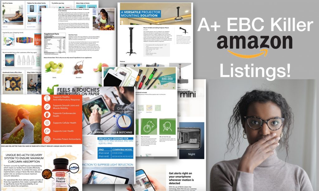 amazon a+ ebc listing service