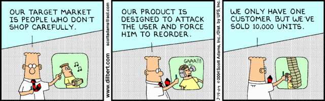 Niche product Dilbert