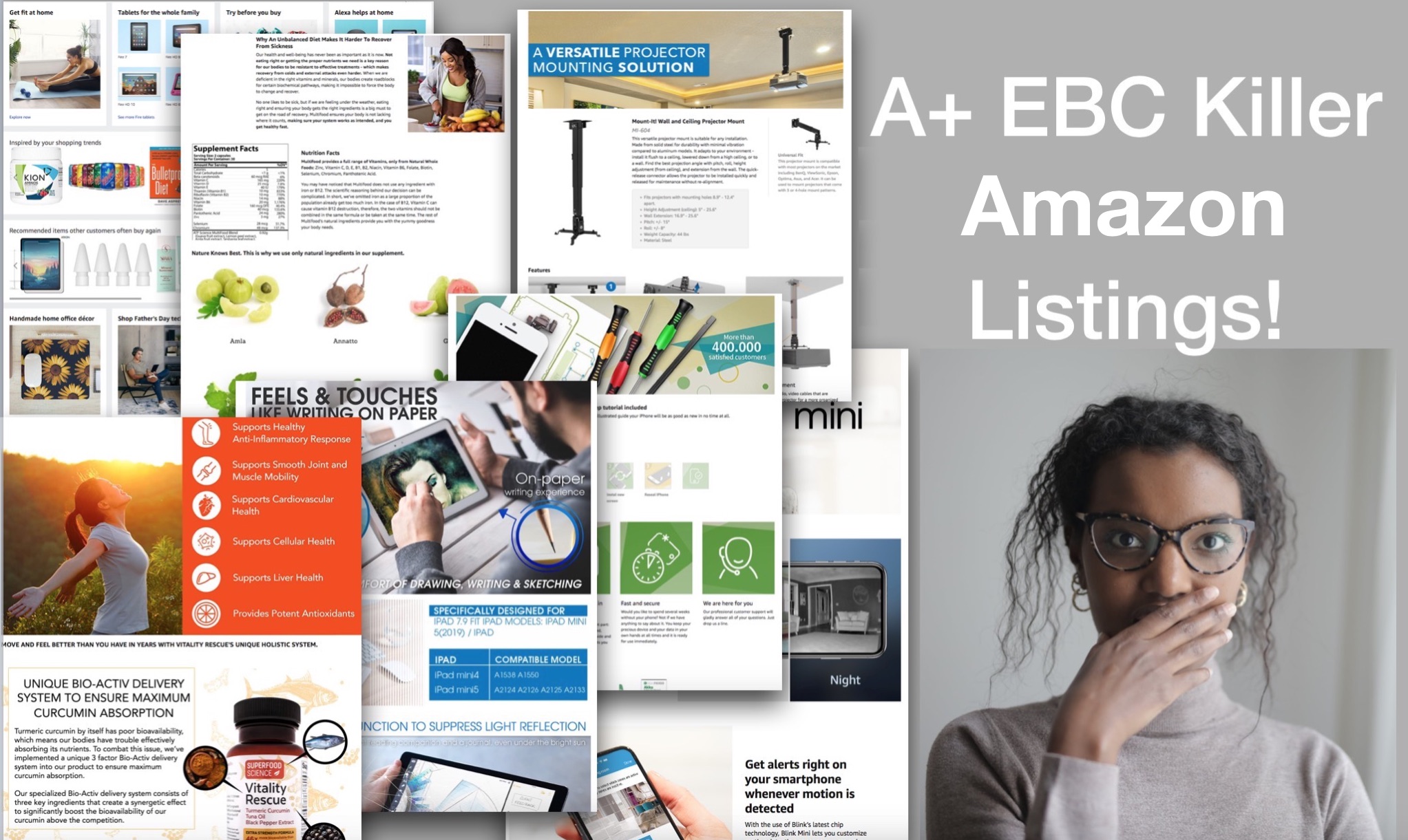 How to Create Killer A+ & EBC Content for Amazon Listings to Boost Sales and Conversion Rate